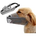 thumbnail image 1 of Dog Mask Soft Nylon Face Mask (Gray, Medium) - Adjustable Breathable Mesh Mask, Dog Face Mask, Anti-Bite, Anti-Bark & ​​Anti-Licking, 1 of 5