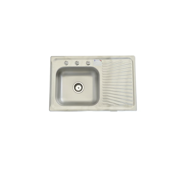 Fregadero Cocina Empotrar 1 Tina 80x52x14 K102 Der. EB Tecnica Linea Mark