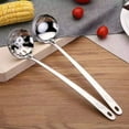 thumbnail image 5 of Soup Ladle Colander Serving Spoon Stainless Steel Heavy Duty Cooking Ladle, 5 of 7