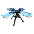 thumbnail image 3 of TECHTONGDA 4 Color 4 Station Screen Printing Machine Press Silk Screen Printer DIY Equipment, 3 of 6
