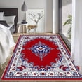 thumbnail image 2 of 3'x5' carpet for living room indoor outdoor carpet area rug fluffy non slip area rug rustic area rug, 2 of 10