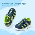 thumbnail image 5 of DREAM PAIRS Toddler Boys Girls Sport Sandals Cute Breathable Lightweight Outdoor Play Casual Closed Toe Hook and Loop for Toddlers & Little Kids, 5 of 6