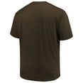 thumbnail image 3 of Men's Profile Heather Brown San Diego Padres Big & Tall Weathered Logo T-Shirt, 3 of 3
