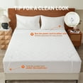 thumbnail image 2 of HOMTEC Heated Mattress Pad California King Size, Electric Bed Warmer with Dual Controllers Memory & Preheat Function (12 Heat Setting | 12 Hours Auto Off | Fit Up to 24 Inch Deep Pocket), 2 of 9
