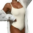 thumbnail image 4 of Bodysuit for Women Tummy Control Shapewear Seamless Sculpting Thong Body Shaper Tank Top, 4 of 5
