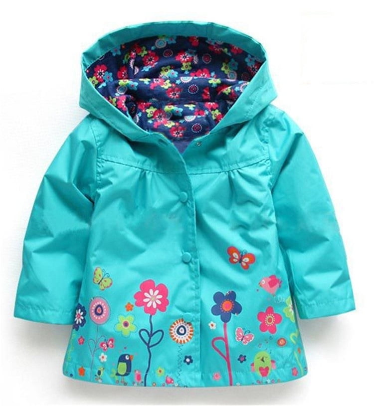 little girls rain coat