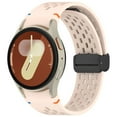 thumbnail image 2 of BotaniNest 22MM FE Silicone Sports Watch Band With Fold Over Clasp Breathable Hole Design, 2 of 5