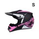 thumbnail image 4 of Casco de bicicleta de cara completa Yuarrent Negro Mate Rosa S, 4 of 6