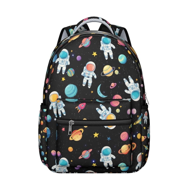 Nebula Galaxy Students Backpack Outer Space Celestial Cosmic Design, Durable and Adjustable Strap School Bag for Students