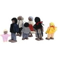 thumbnail image 4 of Family Dolls, Family Puppets Set, Flexible For Children Kids #4, 4 of 8