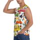 thumbnail image 3 of Fotbe Transports with Animals Men's Camiseta sin Mangas Estampada para Hombres, Playera Casual para Gimnasio, Entrenamiento, Playa-XX-Large, 3 of 7