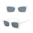 thumbnail image 3 of Lunettes de Soleil Vintage à Monture Carrée pour Femmes et Hommes Style de Rue Protection des Yeux Lunettes de Soleil HD, 3 of 7