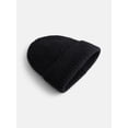 thumbnail image 2 of Scenario Women's Rib Knit Beanie, Black Soot, 2 of 4