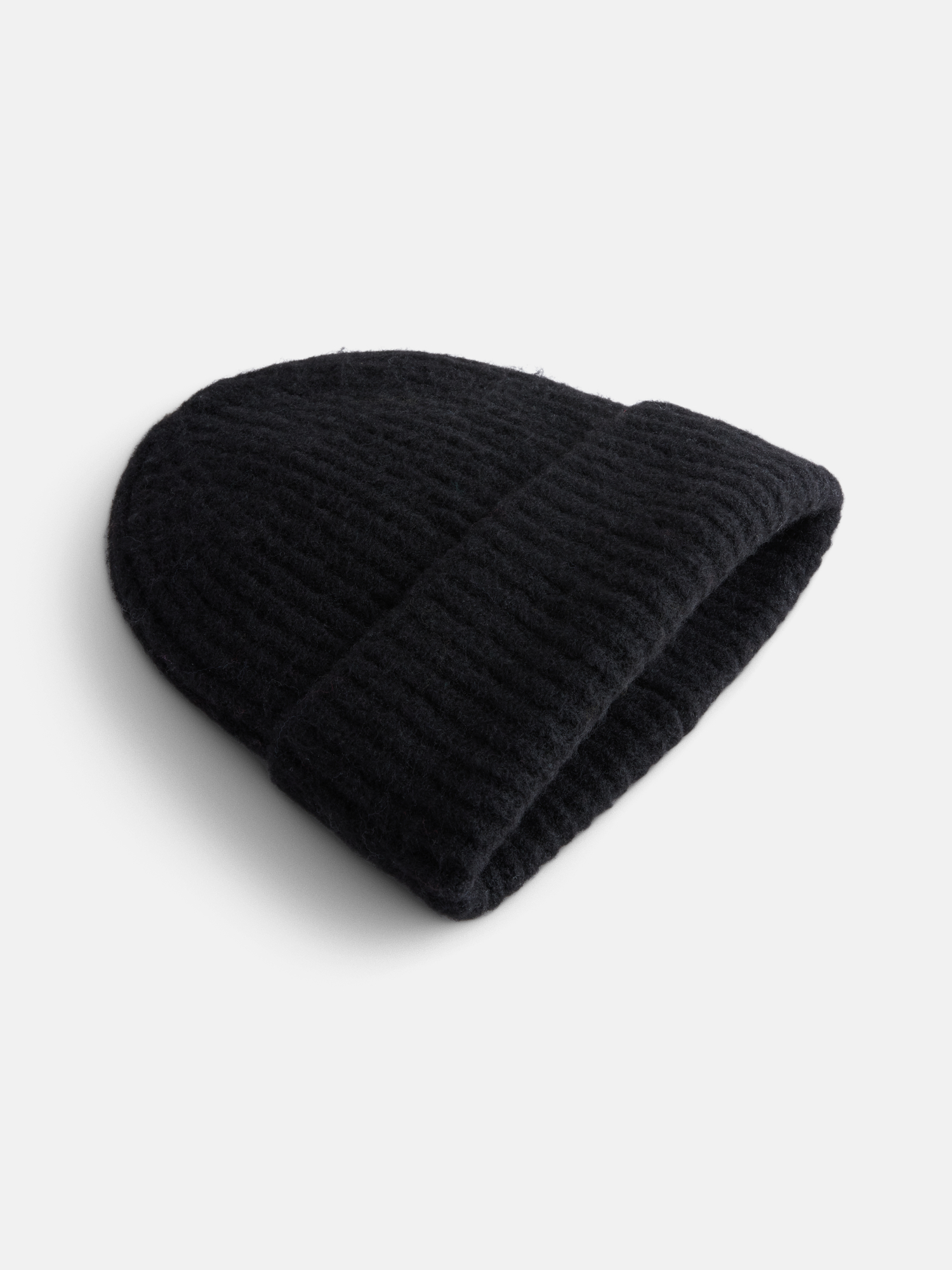 Scenario Women's Rib Knit Beanie, Black photo 2
