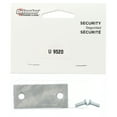 thumbnail image 2 of Door Edge Filler Plate, 1 in. x 2-1/4 in., Steel, Gray Primered, 2 of 6
