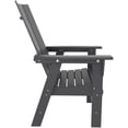 thumbnail image 4 of Shoreside Modern Curveback Adirondack Plastic Dining Chair, 4 of 9