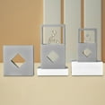 thumbnail image 1 of Pe Film Jewelry Storage Box Dustproof Bracelet Pendant Jewelry Storage Box 3D Packaging Box, 1 of 4
