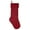 Red, variant on Twinkseal  Christmas Stockings, 18 Inches Large Size Christmas Stockings Cable Knitted Stocking Gifts