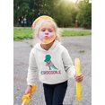 thumbnail image 2 of Crocodile In A Dress Hoodie Toddler -Image by Shutterstock,  2 Toddler, 2 of 4