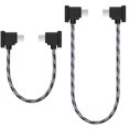 thumbnail image 1 of Cable DRSEOO USB C a USB C de 30 cm/15 cm para DJI Mavic 3, Mini 2, 1 of 7