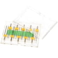 thumbnail image 1 of Accesorios para máquinas de coser, 10 agujas gemelas, agujas dobles múltiples con caja de plástico, agujas dobles domésticas de alto rendimiento, 1 of 12