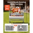 thumbnail image 2 of Rotisserie Grill, 38W BBQ Outdoor Pig & Lamb Spit Roaster, Charcoal Spit Roaster, 2 of 11