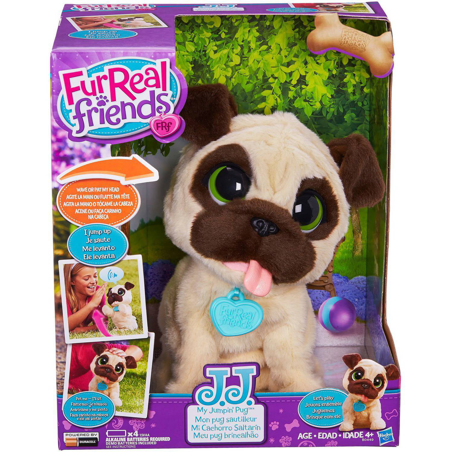 furReal Friends JJ, My Jumpin' Pug Pet 