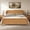 Oak, variant on MODERNLUXE Queen Bed Frame with Headboard, Wood Platform Bed with Wooden Slats Support for Teens,Adults,Oak