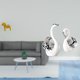 thumbnail image 2 of Adorno De Cisne De Caballo De Dala Sueco, Escultura De Animal Dalecarlian Coleccionable, Figuras Para Estantería, Armario De Entrada, Sala De Estar, Mesa Central, Decoración Del Hogar, Regalo, 2 of 6
