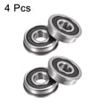 thumbnail image 5 of Unique Bargains F6304-2RS 20x52x15mm Double Scellé Roulements à Billes à Bride en Acier Chromé 4 Pack, 5 of 5