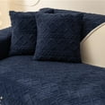 thumbnail image 5 of Ngheia Sofa Cover 9 Dq, Thickened Soft Plush Sofa Decoration Couch Cover Warm Plush Sectional Couch Cover Fuzzy Furry Non Slip Sofa Slipcover Furniture Protector, 1X Sofa Cushion, 5 of 9