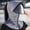Dark Gray, variant on Unisex UV Sun Hood Hat with Clear Visor & Zipper, Full Face Neck Shoulder Cover Breathable Solid Color Cap for Cycling Driving Hiking Spring Summer White Free Size(Free Size)