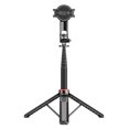 thumbnail image 4 of Phone Extendable Selfie Stick Tripod for Phone . Length 130cm with Detachable Magnetic Phone Clip Remote Shutter 1/4 Inch Screw Phone Tripod for Vlog Selfie Live Streaming Group, 4 of 7