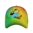 thumbnail image 2 of Unisex Goofy Cartoon Sitting Colorful Adjustable Sports Dad Hat Trucker Baseball Cap For Running Outdoor Travel, 2 of 5