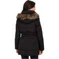 thumbnail image 2 of Michael Kors Faux Fur Trim Hooded Down Coat-Black-M, 2 of 4