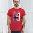 thumbnail image 4 of Trump 2024 Full Steam Ahead T-shirt Steamboat Willie MAGA Take America Back 47 President USA First Rally Men's Tee, 4 of 7