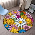 thumbnail image 1 of EGNMCR Outdoor Rug Bathroom Rugs Foot Cushions Sun Flower Washable Rug Non-slip Living Room Underlay Carpet Indoor Floor Carpet Household carpet, 1 of 2