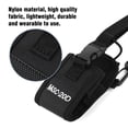 thumbnail image 6 of Mgaxyff Portable Nylon Shoulder Strap Belt Case Holder Bag Pouch for Walkie Talkie Two Way Radio , shoulder radio bag, radio pouch, 6 of 7