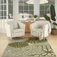 thumbnail image 3 of Nourison Aloha Tropical Indoor/Outdoor Ivory Green 6' x 9' Area Rug (6x9), 3 of 10