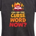 thumbnail image 3 of Inside Out - Can I Say That Curse Word - Women's Short Sleeve Graphic T-Shirt, 3 of 5