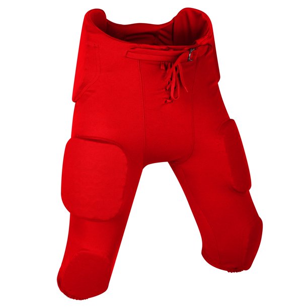 Exxact Sports Adult Integrated Football Pants Bubble Pro Pads (Adult