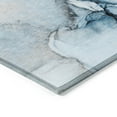 thumbnail image 4 of Addison Rugs Chantille Indoor/Outdoor Transitional Watercolors Blue Washable Rectangle Rug, 5' x 7'6", 4 of 5