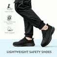 thumbnail image 5 of NIFOFISE Men's and Women's Slip-On Work Shoes-Slip-Resistant Steel Toe Sneakers, 5 of 7