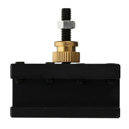 

Mini Lathe Quick Change Tool Aluminum Alloy Post Holder Kit for External Cutter