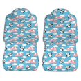 thumbnail image 2 of Sigee Panda Flying in the Sky for Universal Car Seat Covers, Premium Car Seat Protector Set for Cars, SUVs, Trucks, 2 of 5