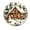 FFclock011, variant on ZXCXRQFa Dachshund Dog Animal Silent Non Ticking Round Wood Wall Clocks Battery Operated Easy to Read 10 Inch Decorative Home Decor for Living Room,Bedroom,Kids Room