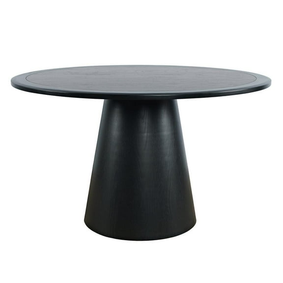 Jofran Nash Mid-Century Modern 50" Round Pedestal Dining Table