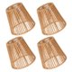 thumbnail image 1 of ELAYARD 4Ud Pantalla De Colgante Tejida Estilo Bohemio En Imitación Rattan, 1 of 6