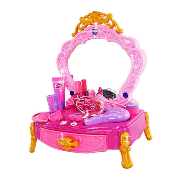 Juguetes de maquillaje para niños Música Kit de maquillaje para niños Juguetes Juguete de simulación Niñas Juego infantil Juego de maquillaje real Yotijar Juguetes de maquillaje de simulación