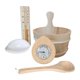thumbnail image 5 of Kit De Cubo Y Cucharón De Madera Para Sauna, Juego De Accesorios Para Sauna De Baño Y Vapor, 5 of 9